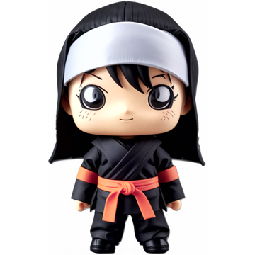 Little Ninja toy art