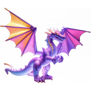 Prism Dragon toy art